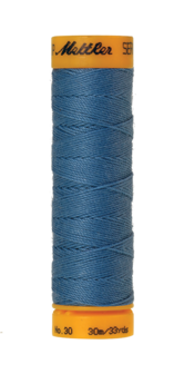 Seralon topstitching thread  clear blue