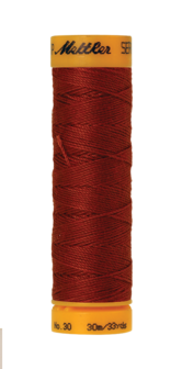 Seralon topstitching thread terracotta red