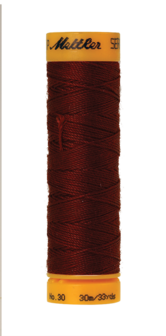 Seralon topstitching thread terracotta brown