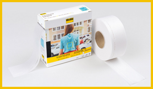 Edgefix white roll 50m