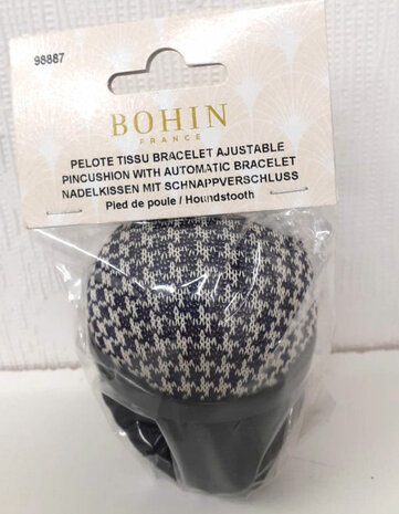 Pied de Poule - Professioneel speldenkussen voor op de arm met klittenbandsluiting  BOHIN