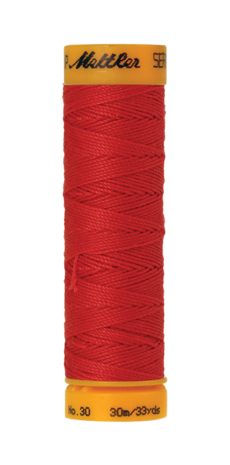 Seralon topstitching thread light red