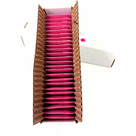 Kleermakerskrijt rood / roze doos 25 stukjes - Tailors chalk red or pink box 25 pieces