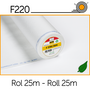 F220 wit rol 25 meter